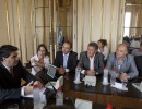 Capitanich recibió a jefes comunales y legisladores de Santa Fe y Córdoba