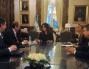 Sancor anunció a la jefa de Estado una alianza para aumentar la producción