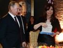 La Jefa de Estado ofreció cena en honor a la visita del Presidente de Rusia