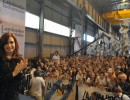 Los argentinos debemos avanzar todos juntos, afirmó la Presidenta al inaugurar fábricas en Santa Fe