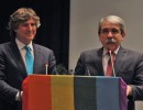 La Jefa de Estado recibió el premio ILGA por su compromiso con la equidad de género