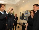 Cristina Fernández recibió al tenista suizo Roger Federer