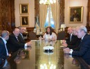 La Presidenta recibió a integrantes del Instituto del Diálogo Interreligioso