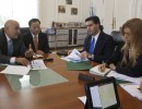 Capitanich recibió a representantes de Samsung en Casa de Gobierno