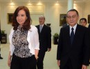 La Presidenta recibió a representantes de la empresa Mitsubishi 