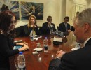 La Jefa de Estado recibió a directivos de John Deere