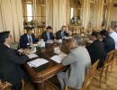 El jefe de Gabinete se reunió con directivos de Edesur