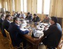 El jefe de Gabinete se reunió con directivos de Edesur