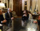 Direct TV anunció a la Presidenta que invirtió u$s 22 millones en un centro de transmisión regional