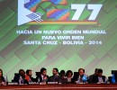 La Presidenta llamó a pronunciarse contra “las prácticas financieras de expoliación” de los fondos buitres, en la cumbre del G77+China    