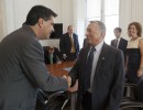 El jefe de Gabinete se reunió con representantes de la Cámara Argentina- Brasileña