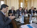 El jefe de Gabinete se reunió con representantes de cámaras textiles 