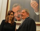 La Presidenta compartió  una cena con Lula da Silva en Casa Rosada