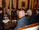 La Presidenta recibió en audiencia a directivos de la empresa John Deere