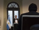 El jefe de Gabinete anticipó un saldo positivo en el resultado fiscal de enero