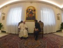 El Papa expresó a la Presidenta la necesidad de que “América del Sur se mantenga unida”