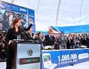 Nuestras banderas son Patria, libertad e igualdad para todos, afirmó la Presidenta en Tecnópolis