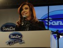 La Presidenta inauguró ampliación de una planta láctea en Chivilcoy