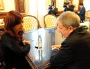 La Presidenta se reunió con Luiz Inácio Lula da Silva