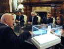 Cristina Fernández recibió a directivos de International Container Terminal Service