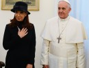 La Presidenta solicitó al Papa su mediación para lograr un diálogo con el Reino Unido