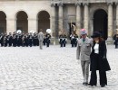 Cristina Fernández fue recibida con honores militares en Paris