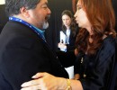 La Jefa de Estado dialogó con empresarios y sindicalistas que participan del G20