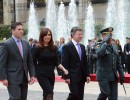 Cristina Fernández se reunió con su par de Colombia, Juan Manuel Santos