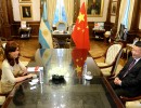 La Presidenta se reunió con su par de China, Xi Jinping