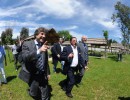 Aquí está el equipo de la Presidenta para defender a los 40 millones de argentinos, dijo Boudou al inaugurar un centro recreativo en Luján