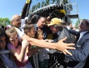 Aquí está el equipo de la Presidenta para defender a los 40 millones de argentinos, dijo Boudou al inaugurar un centro recreativo en Luján