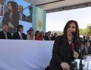 La Presidenta exhortó a dar la batalla de ideas en el acto por el Día de la Soberanía