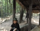 La Presidenta recorrió los túneles de Cu Chi donde resaltó el amor a la Patria y el valor de la paz