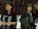 La Presidenta recorrió los túneles de Cu Chi donde resaltó el amor a la Patria y el valor de la paz