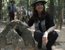 La Presidenta recorrió los túneles de Cu Chi donde resaltó el amor a la Patria y el valor de la paz