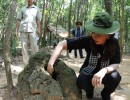 La Presidenta recorrió los túneles de Cu Chi donde resaltó el amor a la Patria y el valor de la paz