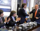Boudou encabezó un acto de anuncio de créditos para obras por $27.400 millones