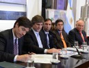 Boudou encabezó un acto de anuncio de créditos para obras por $27.400 millones
