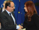 La Jefa de Estado se reunió con el Presidente de Francia
