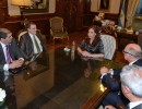 La Jefa de Estado recibió al Centro Islámico de la República Argentina