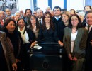 Con un anuncio de aumento a jubilados, la Presidenta conmemoró un nuevo aniversario del CIN