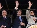 El Vicepresidente encabezó el acto del Día de la Bandera en Rosario