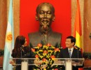 Vietnam es un ícono en las luchas por la liberación nacional, afirmó la Presidenta