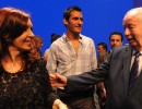 “El deporte forma a los jóvenes y une a la familia”, afirmó Cristina Fernández