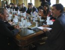 El jefe de Gabinete se reunió con representantes de la industria automotriz
