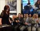 La Presidenta reclamó un “esfuerzo compartido” para mantener el crecimiento y el empleo
