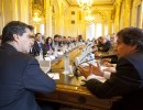 El Jefe de Gabinete recibió al Consejo Interuniversitario