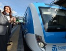 Es un salto cualitativo sin precedentes, afirmó la Presidenta al poner en funcionamiento las nuevas formaciones del Ferrocarril Sarmiento