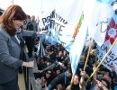 Es un salto cualitativo sin precedentes, afirmó la Presidenta al poner en funcionamiento las nuevas formaciones del Ferrocarril Sarmiento