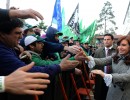 “Hay que cuidar el trabajo, que es el gran articulador social”, aseguró la Jefa de Estado